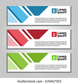 design vector banner card background template