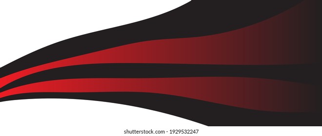 design vector banner with twisted red background. Black and red. Suitable for printing, wallpaper, decoration, website, editing, thumbnail, presentation and other purposes.