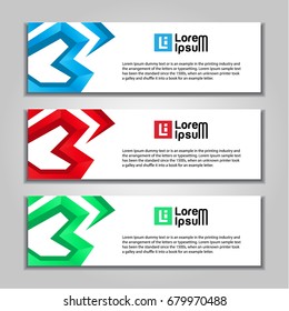 design vector banner web template