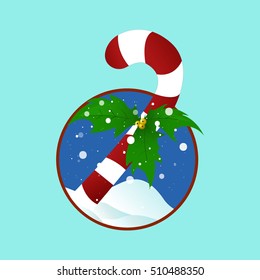 Design vector christmas candy 