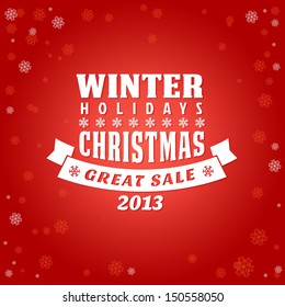 design vector christmas card with calligraphic and typographic elements design vector smiling classic holiday popular flake scene boundary ball red new ceremonial xmas ceremony contract ornate fancy c