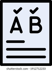 design vector color line icon