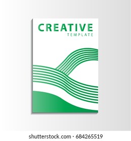 design vector cover book template