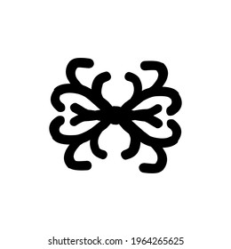 Design Vector Decorative Circular symmetric Mandala Nature Ornament With style line