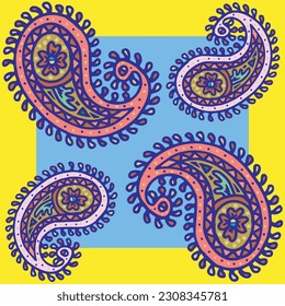 Design vector with different color and form combination.