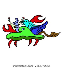 design vector doodle animal style