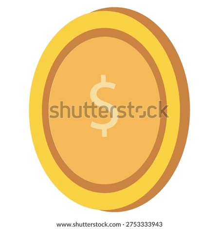Design vector element economic coint usd dollar world