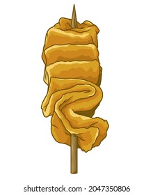 DESIGN VECTOR EOMUK KOREAN FISH CAKE