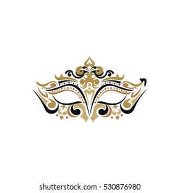 Design Vector Festive Carnival Mask.