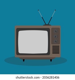 Design vector format similar to that of the Tv in old model antenna