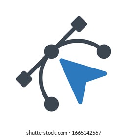 design vector glyph color icon 