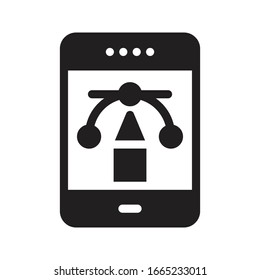 design vector glyph flat icon 
