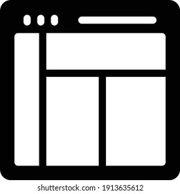 design vector glyph flat icon