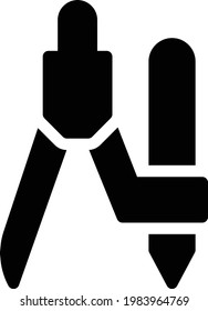 icono plano de glifos vectoriales de diseño