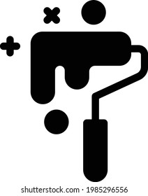 design vector glyph flat icon