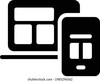 icono plano de glifos vectoriales de diseño