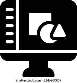 design vector glyph flat icon