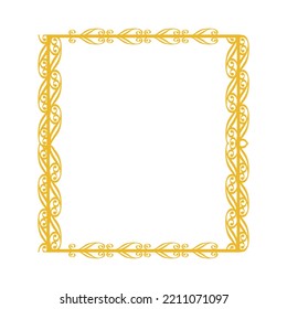 Design Vector Graphic Of Modern Frame, Good For Frame Background