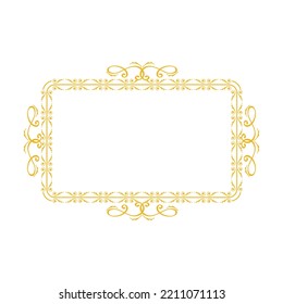Design Vector Graphic Of Modern Frame, Good For Frame Background