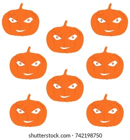 Design Vector Happy Halloween Pumpkin 2