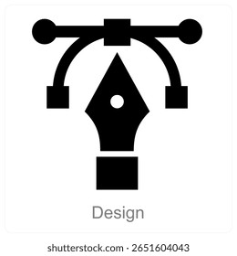 Design vector icon concept design