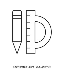 Design vector icon. Line sign for mobile concept and web design. Symbol, logo illustration. Vector graphics