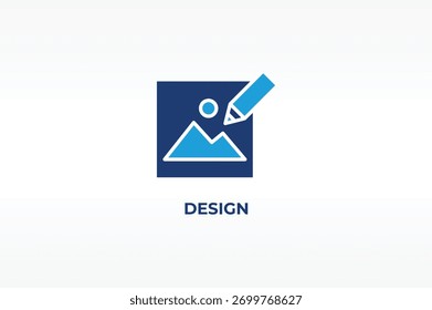 Ilustración aislada del Vector, del icono o del símbolo del logotipo