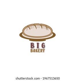 design vector illustration of the bakery and cake logo.