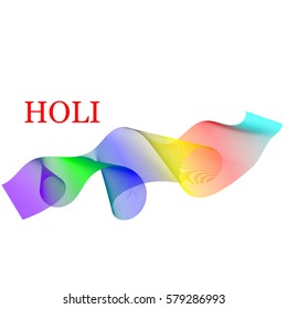 design vector illustration for Holi celebration