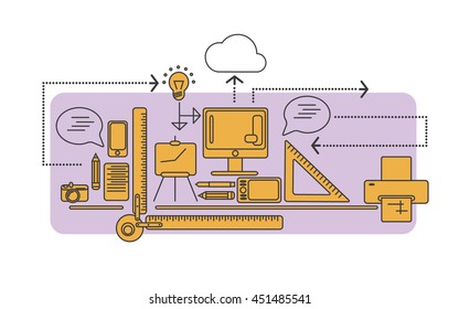 design, vector illustration, infographics