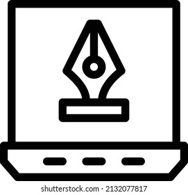 ilustración vectorial de diseño aislada en un fondo transparente. iconos vectoriales de trazo para el concepto o gráficos web.