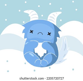 ilustración vectorial de diseño caricatura de personaje mascota arte emocional 