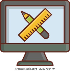 ilustración del vector de diseño en un fondo transparente. Símbolos de calidad premium. Icono de color plano de línea vectorial para el concepto y el diseño gráfico.
