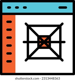 design Vector illustration on a transparent background. Premium quality symmbols. Line Color vector icons for concept and graphic design.