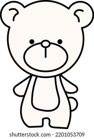 design vector illustration of panda drawing