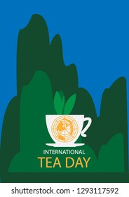 design vector international tea day