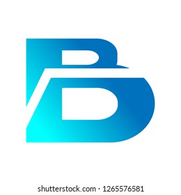 design vector letter logo b