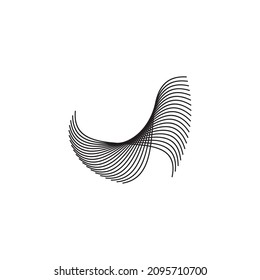 ilustración de material de línea vector de diseño