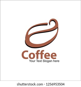 design vector logo, coffee