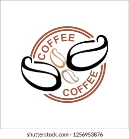 design vector logo, coffee