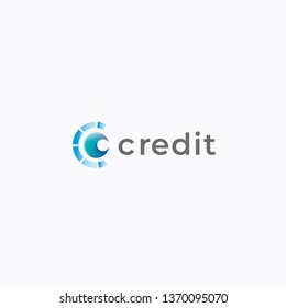 Design vector logo. D letter logo element
