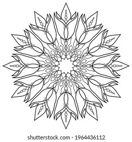 design and vector mandala ornament 