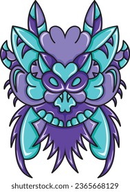 design vector monsters abstract colorful