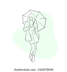 design vector one line women and men summer discussion 