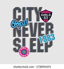 Design vector patch girls cute