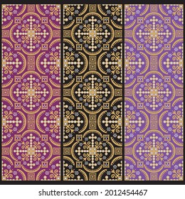 design vector pattern batik. batik pattern designs can be re-edited forpillows, blankets, mug, wallapper, banners, printing, backgrounds etc according to your wishes. pattern batik design
