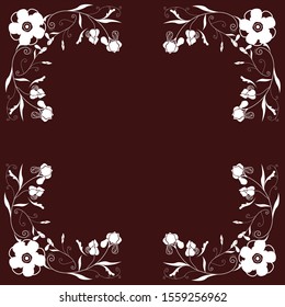 design vector pattern for hijab and scarf