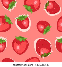Design Vector Pattern Seamless Fruits
