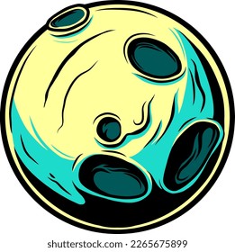 ilustración de órbita de vector de diseño