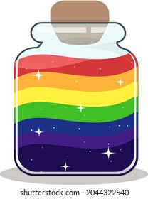 design vector rainbow spectrum icon